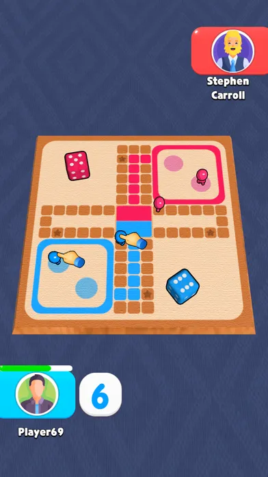 Ảnh chụp màn hình của Real Ludo 3D