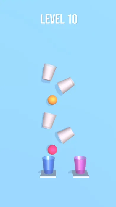 Screenshot di Cup Balls - Tricky Puzzles