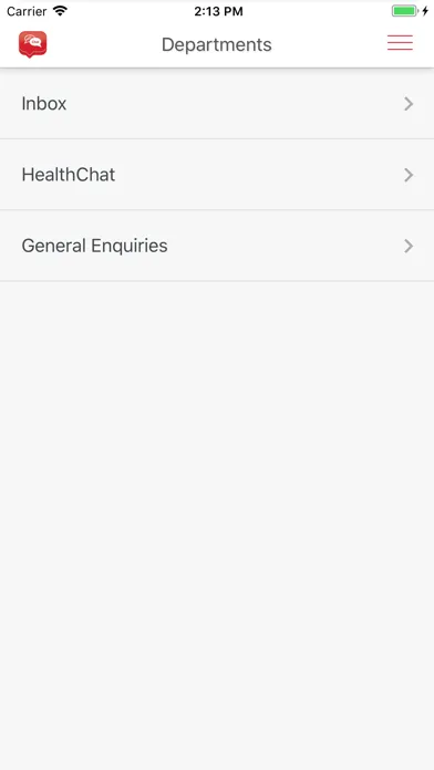 AECI Chat Screenshots