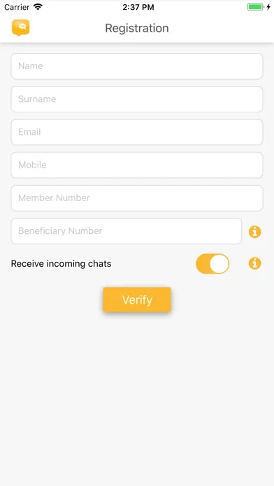 Скриншоты SABC Medical Scheme Chat