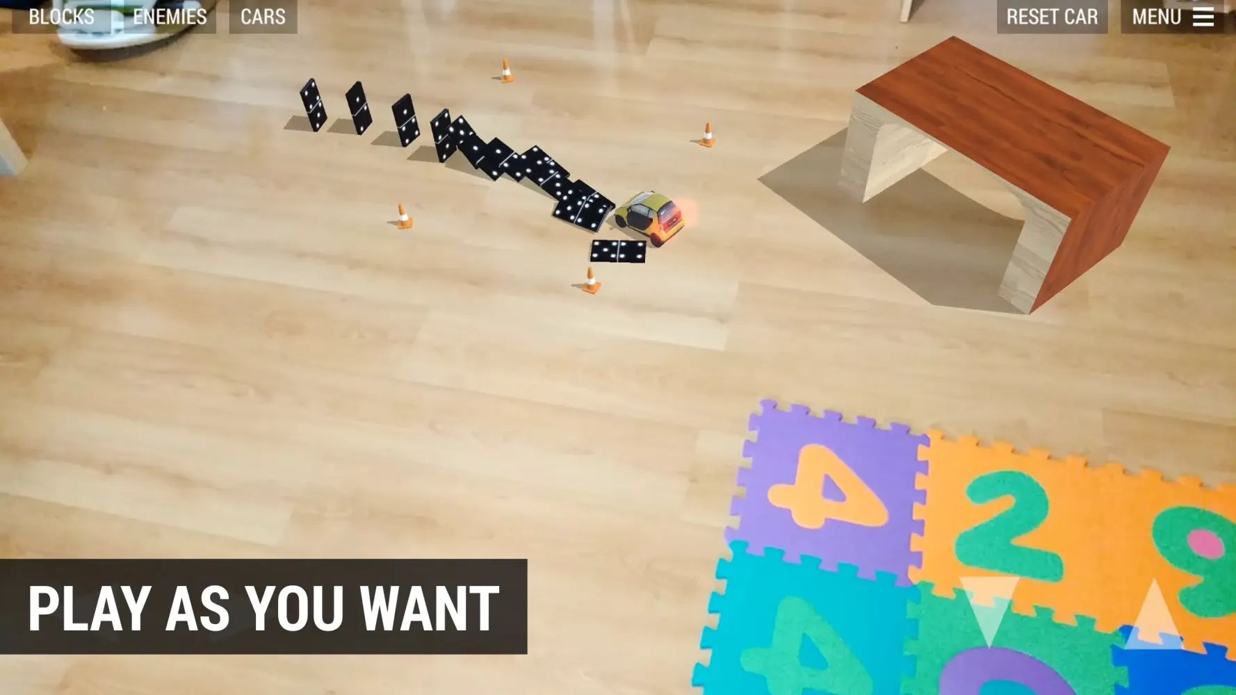Ảnh chụp màn hình của AR Toys