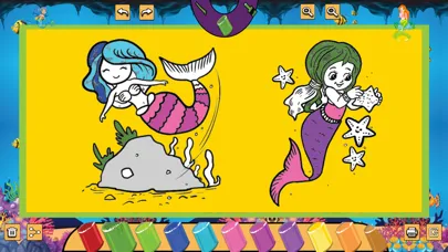 Mermaid Coloring Page应用截图