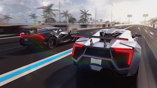 Captures d'écran de Street Drag 2: Real Car Racing