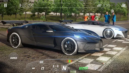 Captures d'écran de Street Drag 2: Real Car Racing