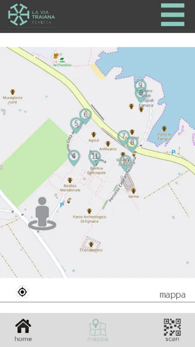 Zrzuty ekranu Egnazia Audioguide