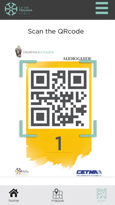 Zrzuty ekranu Egnazia Audioguide