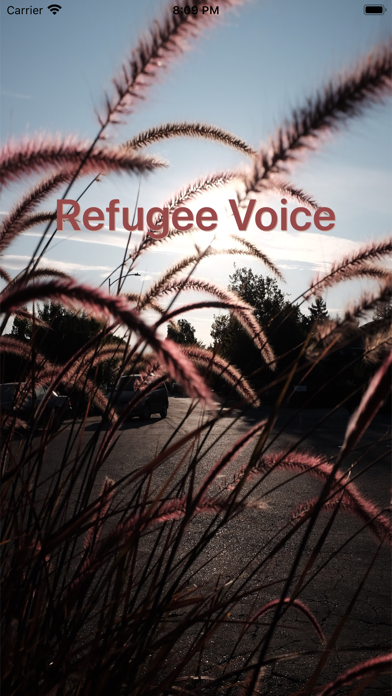 Refugee Voice 스크린샷