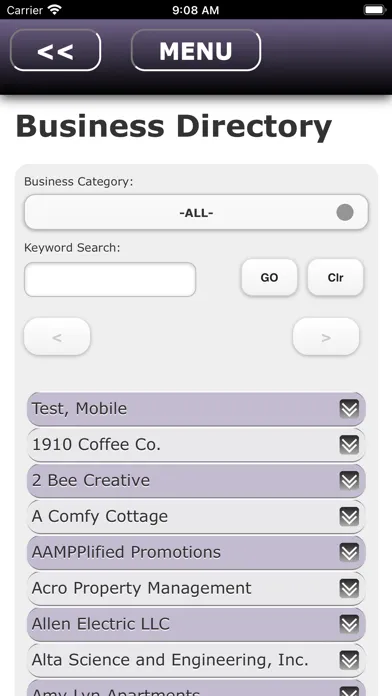 Capturas de pantalla de Silver Valley Mobile App