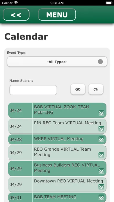 Referral Excellence Screenshots