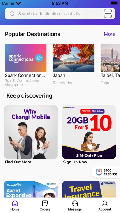 Capturas de pantalla de Changi Go