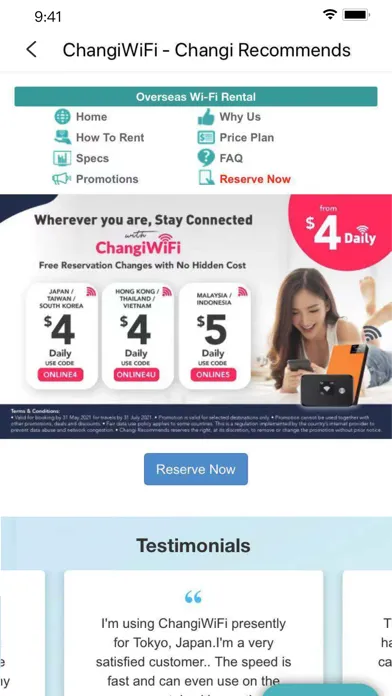 Capturas de pantalla de Changi Go