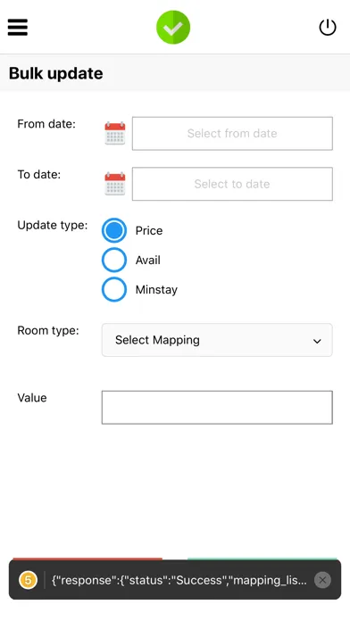 Capturas de pantalla de channel manager