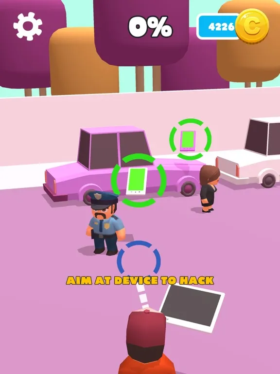 Hacker Man - Hack 'Em All iPad 应用截图