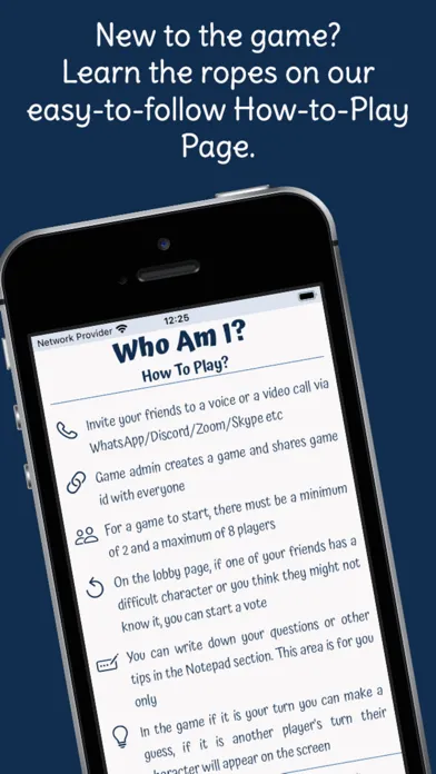 Who Am I? Game - Online應用截圖
