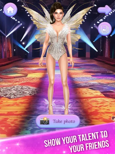 Fashion Dress Up Beauty Salon Ekran Görüntüleri
