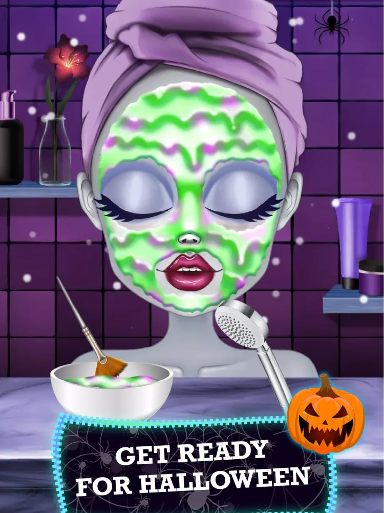 ภาพหน้าจอของ Halloween Makeup