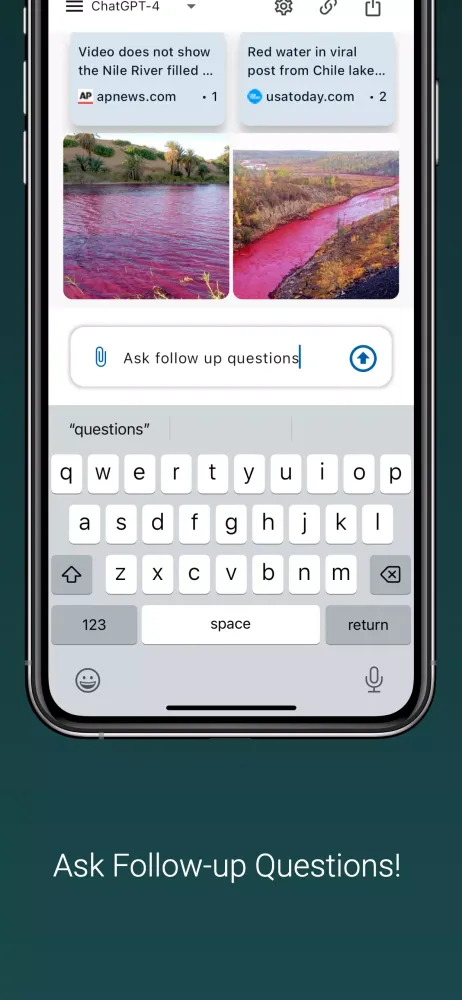 Capturas de pantalla de BrutusAI: Ask & Search Chatbot