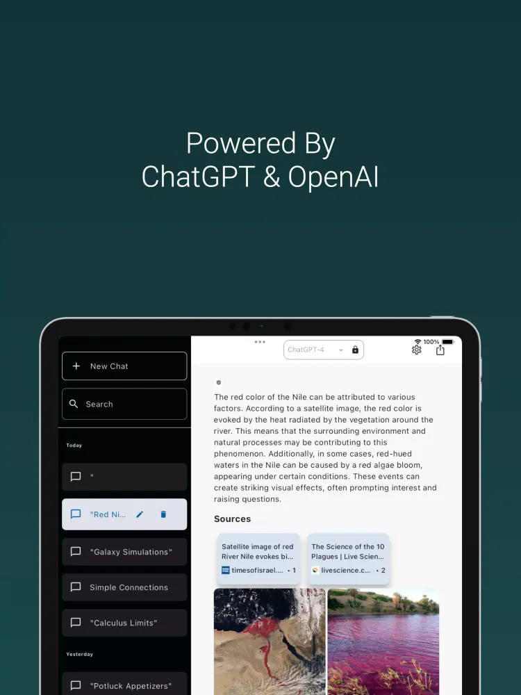 Capturas de pantalla de BrutusAI: Ask & Search Chatbot