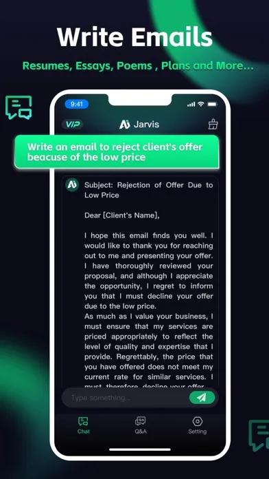Capturas de pantalla de Jarvis: Your AI Chat Assistant