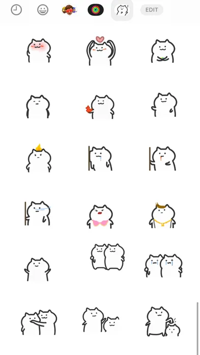 Cheesy Cat Sticker应用截图