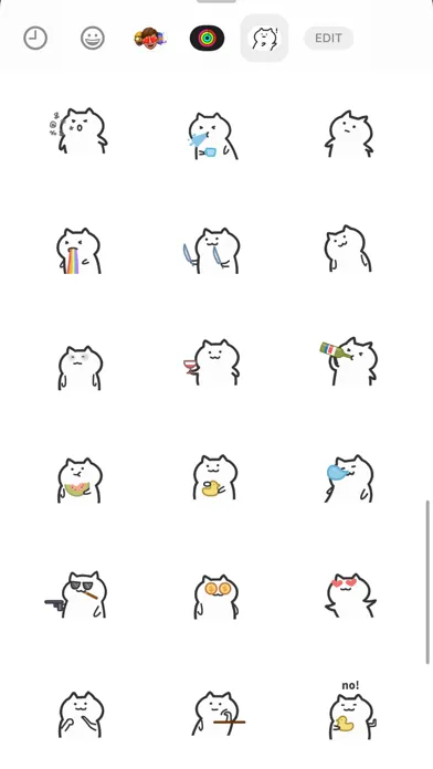Cheesy Cat Sticker应用截图