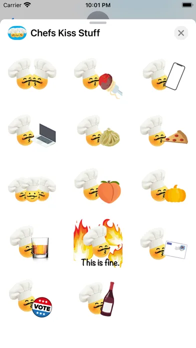 صور Chefs Kiss Stuff Stickers