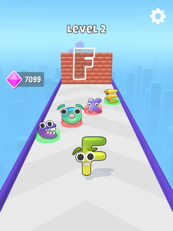 Alphabet: Epic Rush iPad  Ekran Görüntüleri