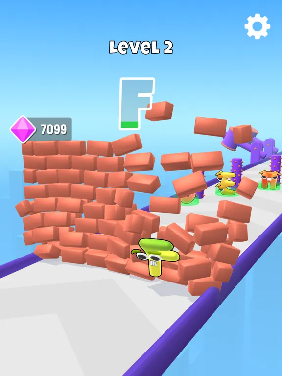 Alphabet: Epic Rush iPad  Ekran Görüntüleri