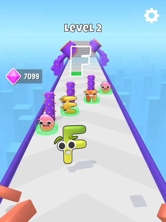 Alphabet: Epic Rush iPad  Ekran Görüntüleri