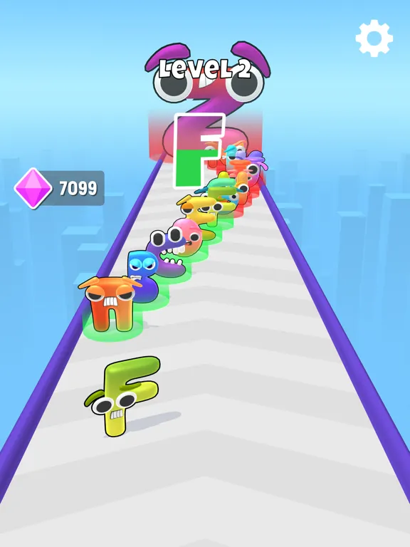 Alphabet: Epic Rush iPad  Ekran Görüntüleri