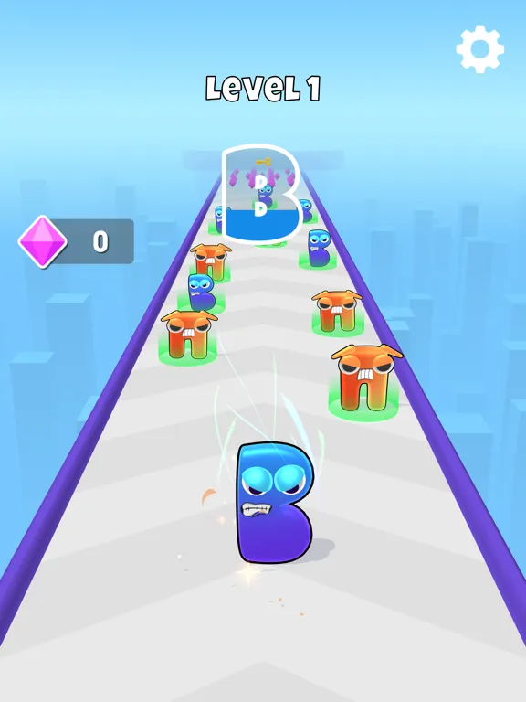 Alphabet: Epic Rush iPad  Ekran Görüntüleri