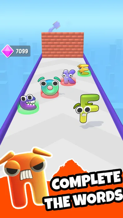 Alphabet: Epic Rush Ekran Görüntüleri