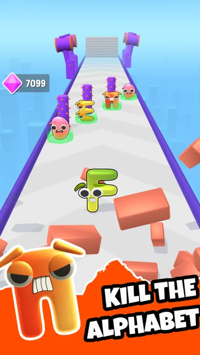 Alphabet: Epic Rush Ekran Görüntüleri