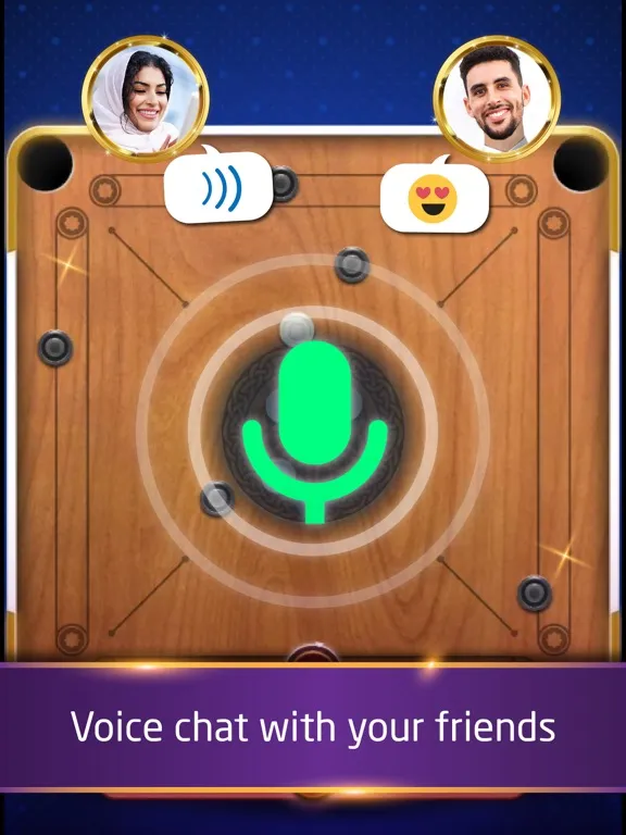 Zrzuty ekranu Carrom | كيرم Online pool game iPad 