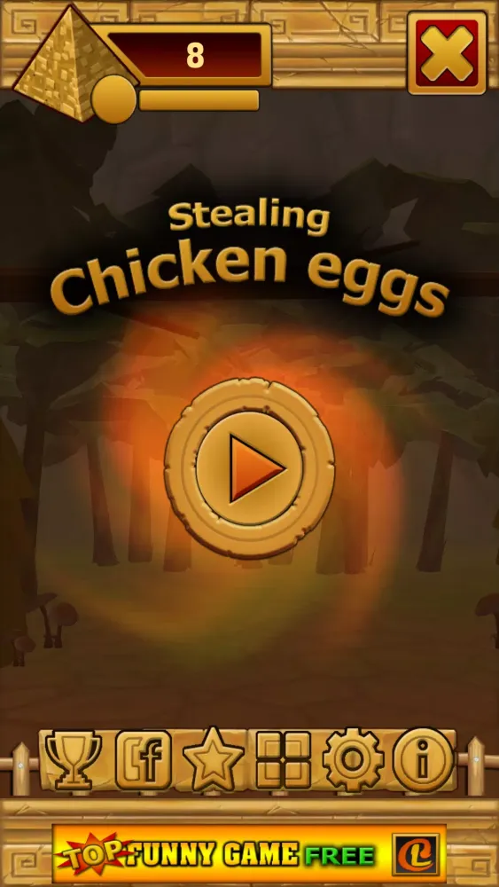 Ảnh chụp màn hình của Stealing Chicken Eggs