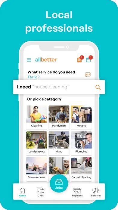 Captures d'écran de Allbetter: Hire A Contractor