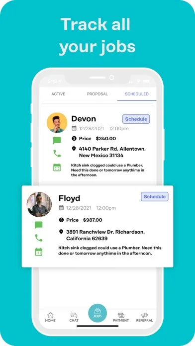 Captures d'écran de Allbetter: Hire A Contractor