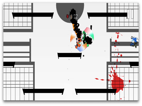 Tangkapan skrin Kitsune Ninja Slash iPad 