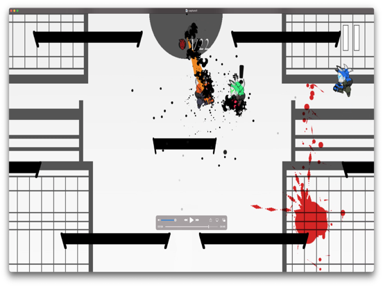 Tangkapan skrin Kitsune Ninja Slash iPad 