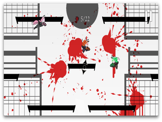 Tangkapan skrin Kitsune Ninja Slash iPad 