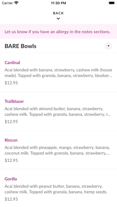 Bare Bowls 스크린샷