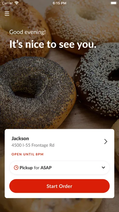 Capturas de tela do Beagle Bagel Cafe