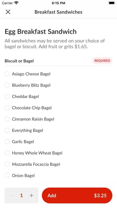 Capturas de tela do Beagle Bagel Cafe