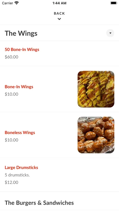 Tangkapan layar Big Shot Bob's House of Wings