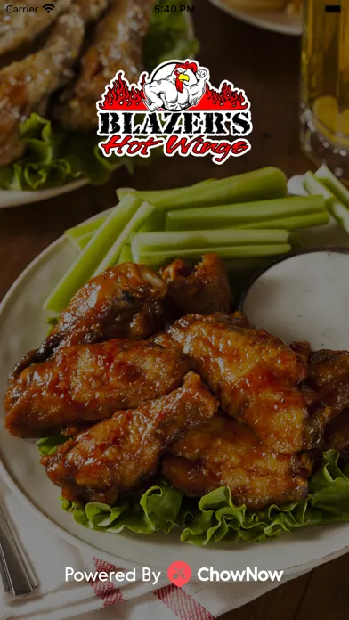 Tangkapan skrin Blazer's Hot Wings