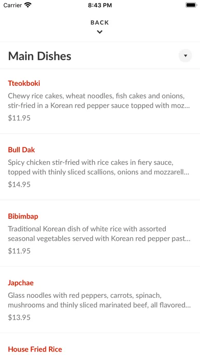 Bonchon Costa Mesa应用截图
