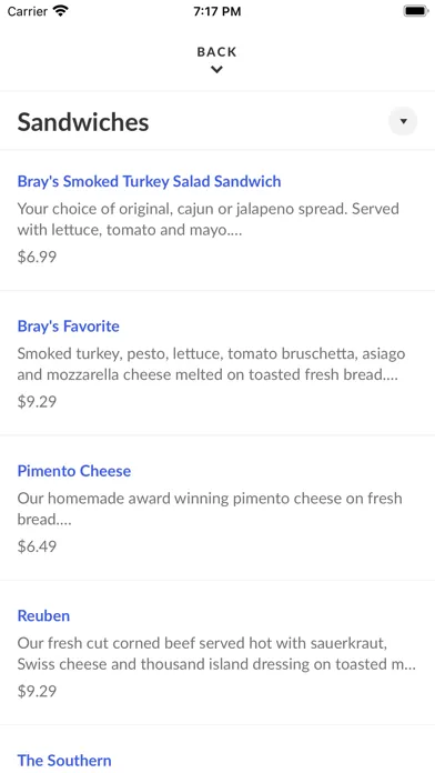 Captures d'écran de Bray Gourmet