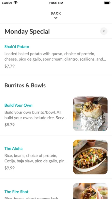 Burrito Shak應用截圖