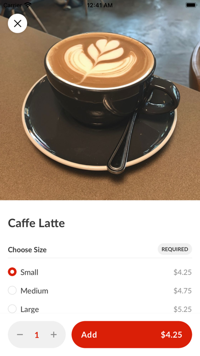 Ảnh chụp màn hình của Caffe Della Valle