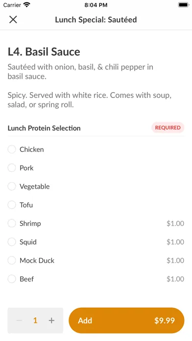 Chada Thai Bistro Screenshots